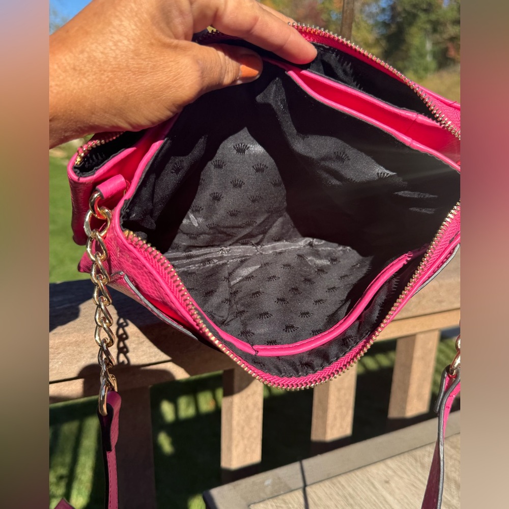 EUC! Juicy Couture Pink Vintage 2 Bags in 1 Crossbody Bag - Picture 12 of 12